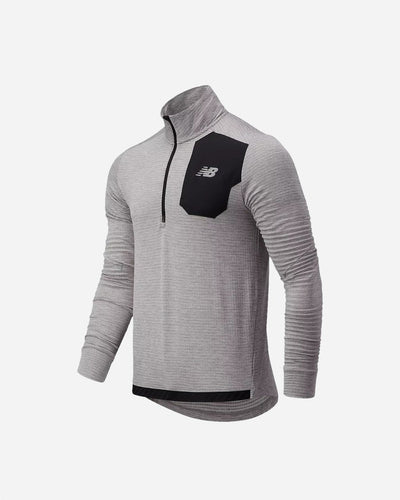 Head Grid Half Zip - Grey - Munk Store