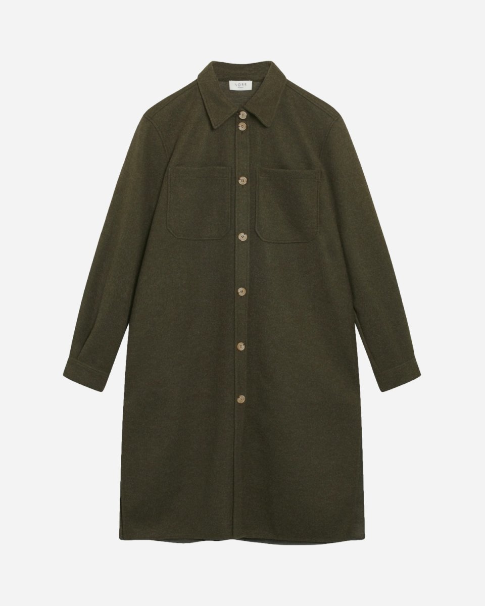 Helia Long Shirt - Army - Munk Store