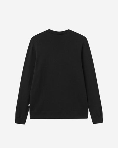 Hugh Seal sweatshirt - Black - Munk Store