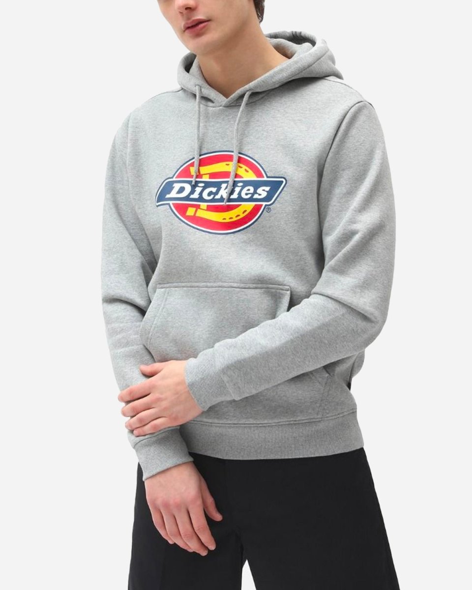 Icon Logo Hoodie - Grey Melange - Munk Store