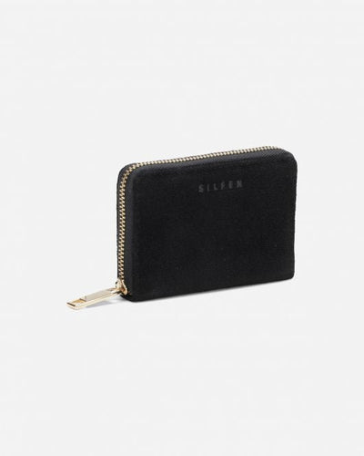 Ida Suede Wallet - Black - Munk Store