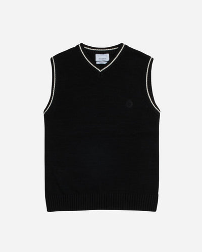 Karl Knit Vest - Black - Munk Store