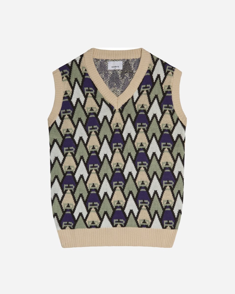 Karl Mono Vest - Ecru - Munk Store