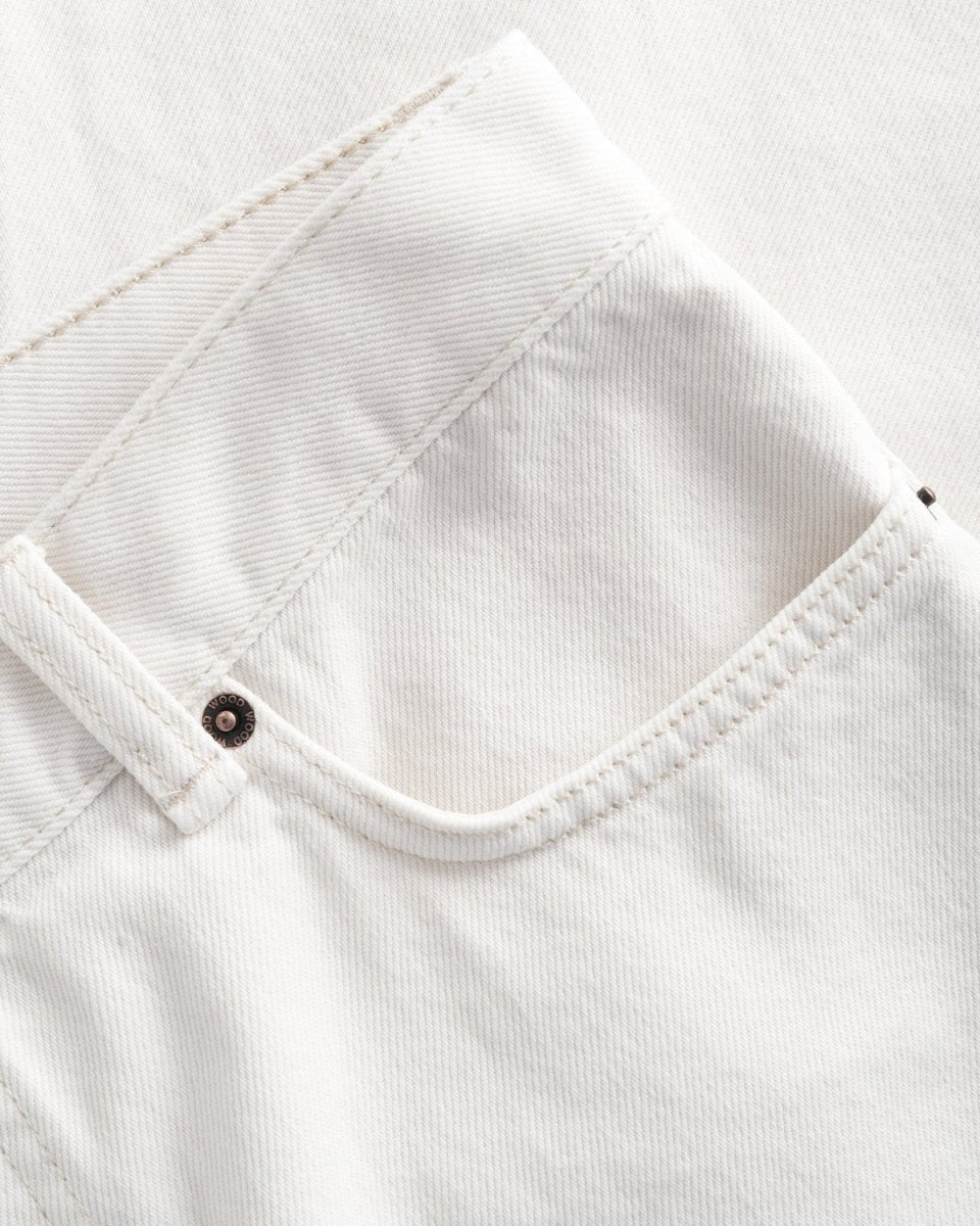 Karlie Rigid Denim - Off White - Munk Store