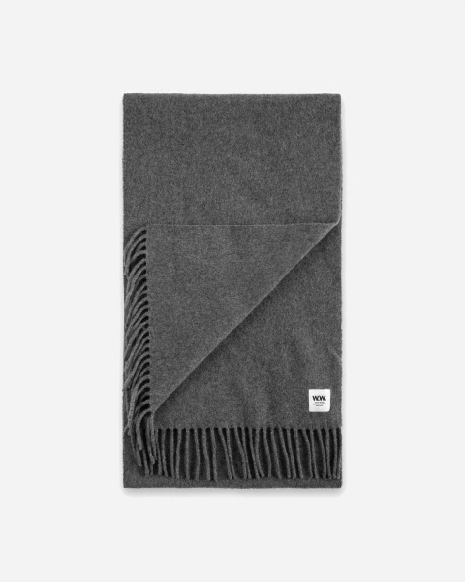 Karlo Scarf - Grey Melange - Munk Store