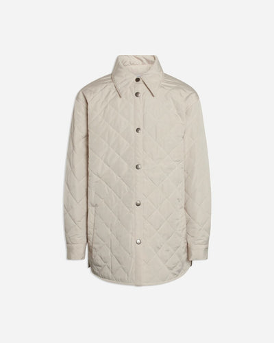 Kate Quilt Jacket - Off White - Munk Store