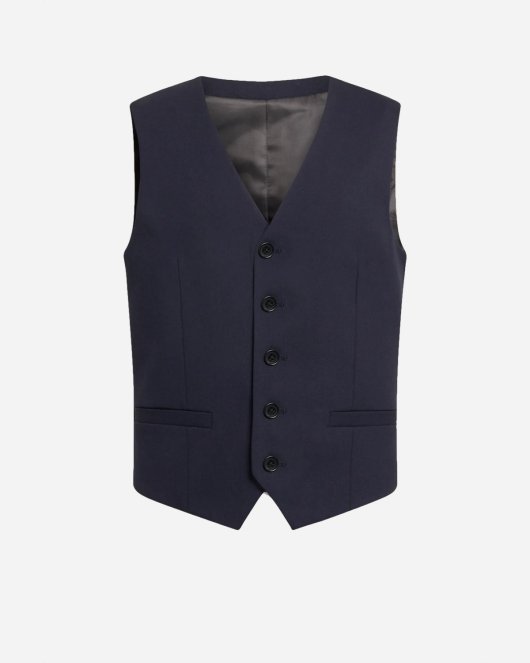 Kennet Waistcoat - Navy - Munk Store