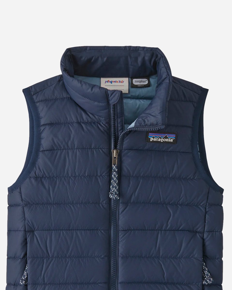 Kids Down Sweater Vest - New Navy - Munk Store