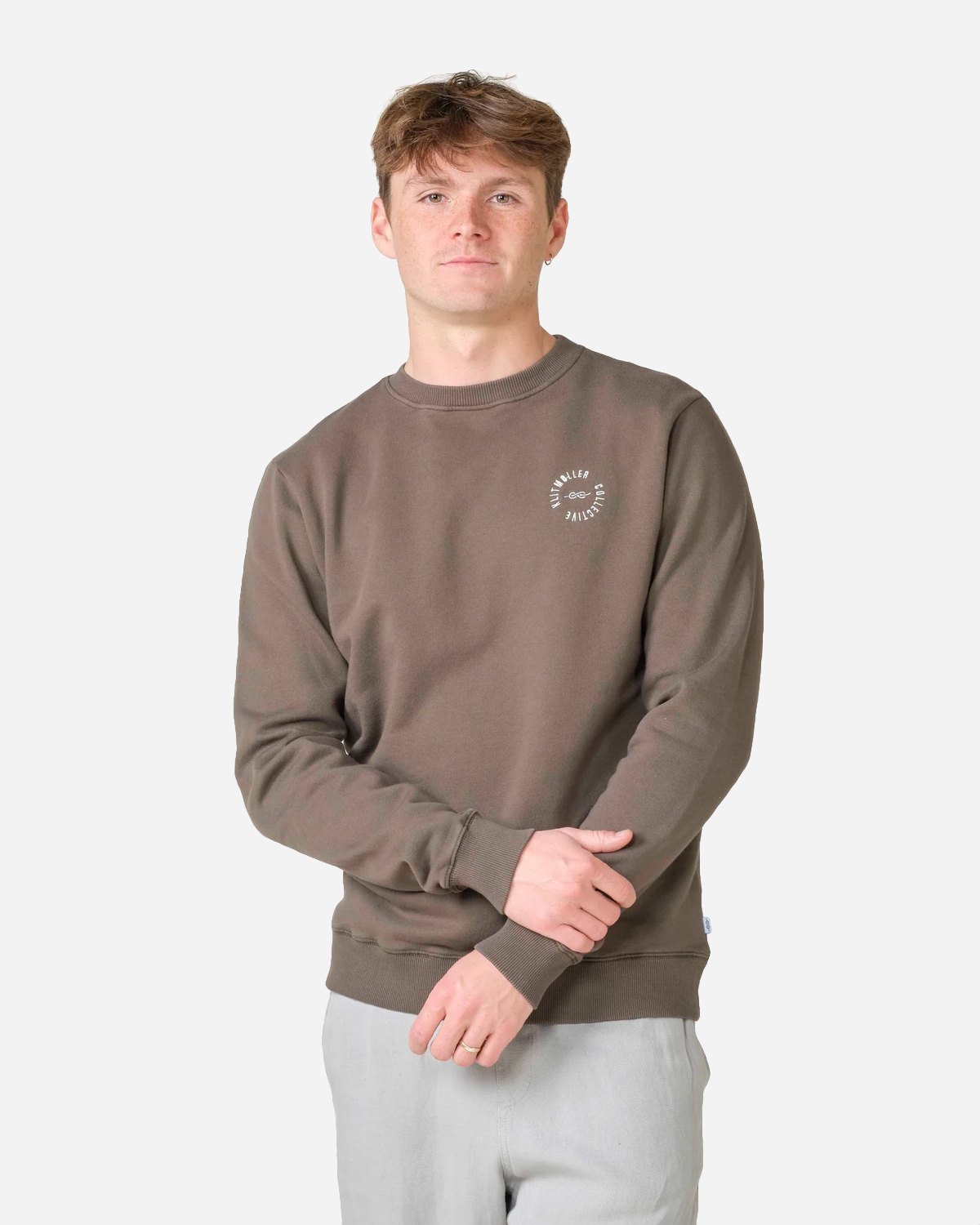 Jasper sweat - Taupe