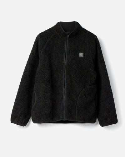 Langli Pile Jacket - Black - Munk Store