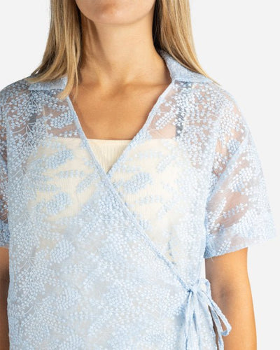 Leaf Top - Light Blue - Munk Store