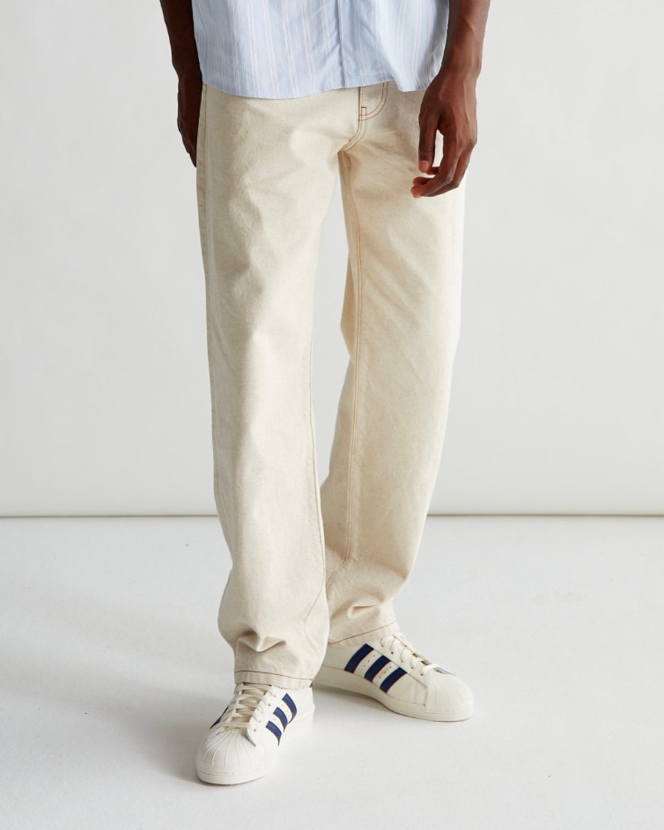 Leroy Hemp Jeans - Off White - Munk Store