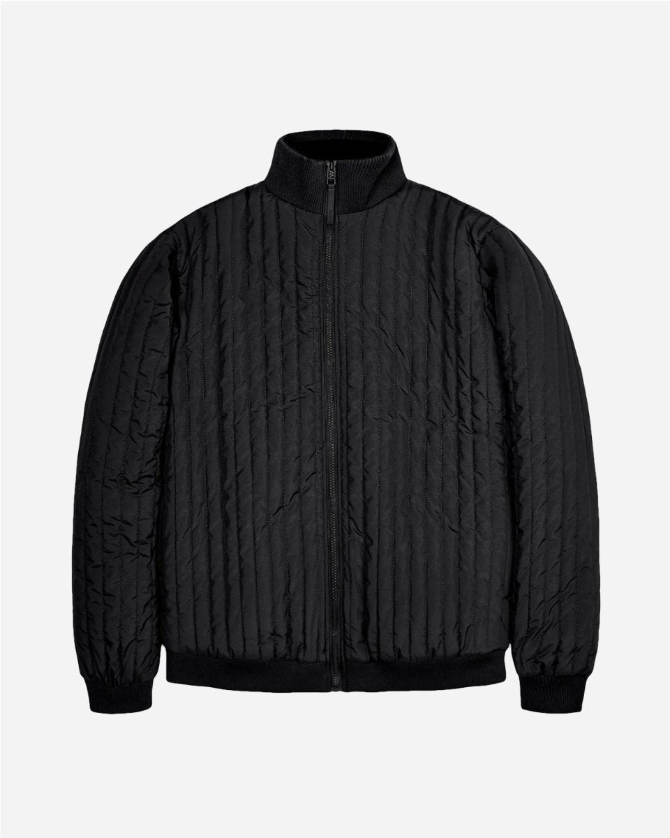 Liner High Neck Jacket - Black - Munk Store