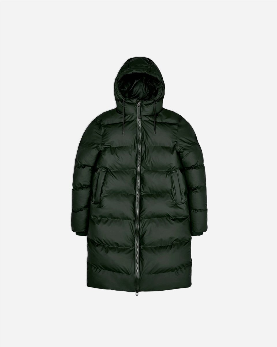 Long Puffer Jacket 2022 - Green - Munk Store