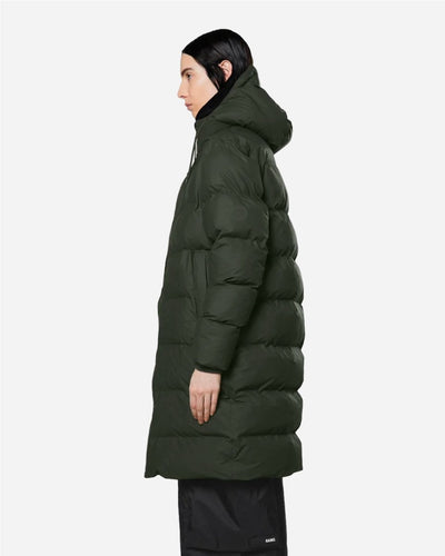 Long Puffer Jacket 2022 - Green - Munk Store