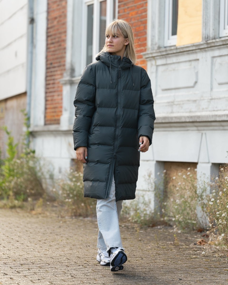 Long Puffer Jacket - Slate - Munk Store