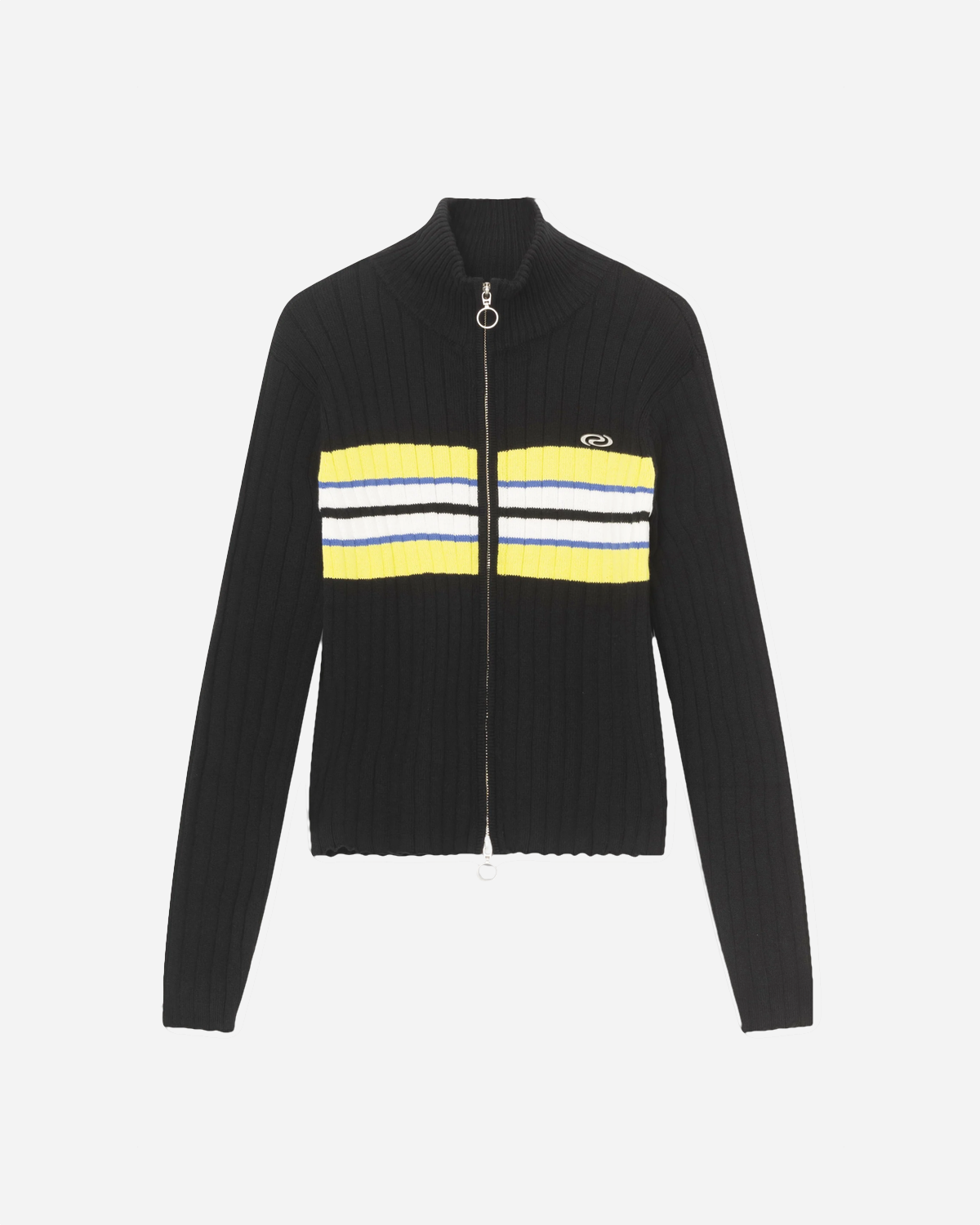GraysonRS Knit Zip Cardigan - Black