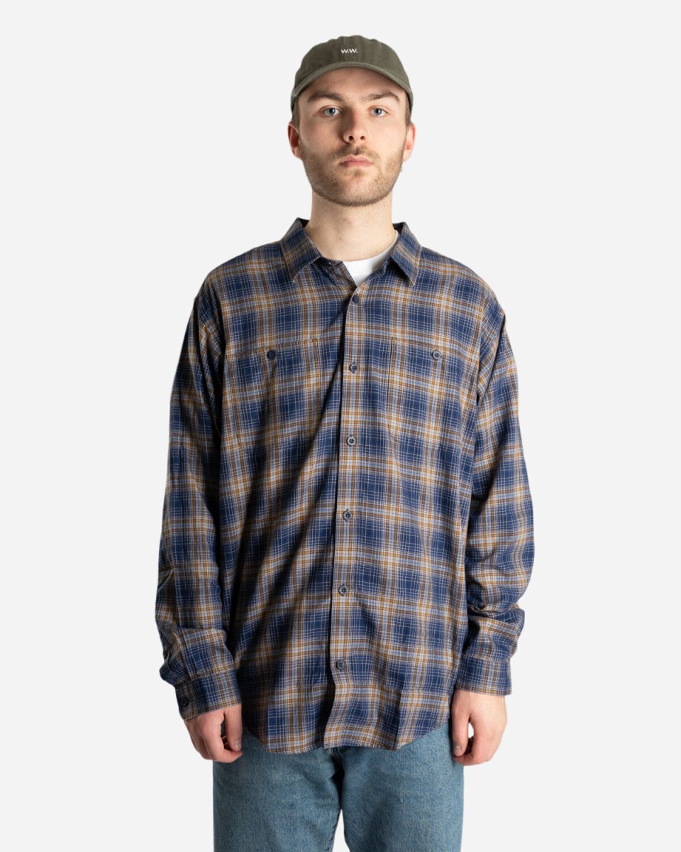 L/S Pima Cotton Shirt - Brew New Navy - Munk Store