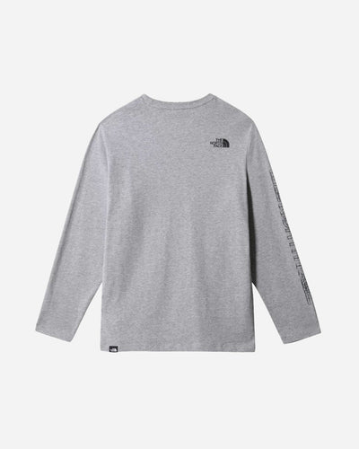 M Coordinates Long Sleeve Tee - Grey - Munk Store