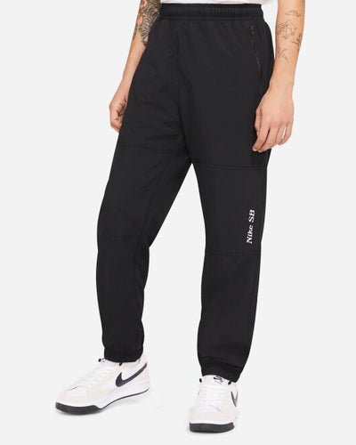 M NK Y2K GFX Track Pant - Black/White - Munk Store