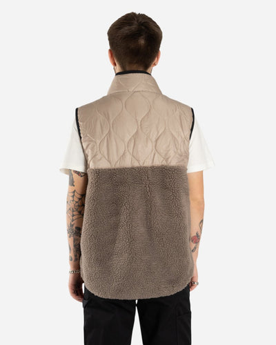 M NSW HE VEST INSL WINTER - Mystic Stone/Olive - Munk Store