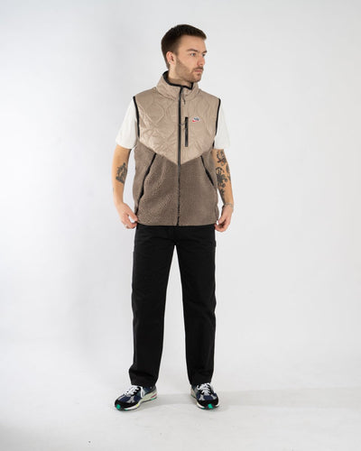 M NSW HE VEST INSL WINTER - Mystic Stone/Olive - Munk Store