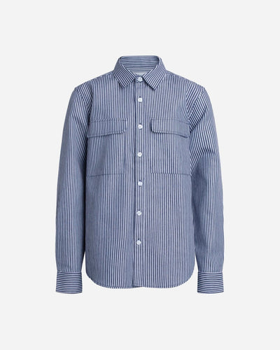Marco LS Shirt - Blue Stone - Munk Store