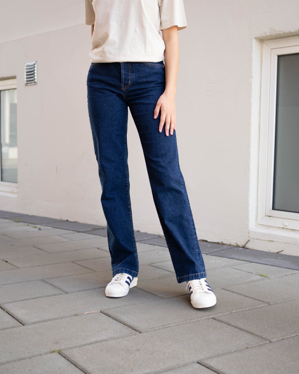 Maria 90s Rinse Jeans - 90sBlue - Munk Store