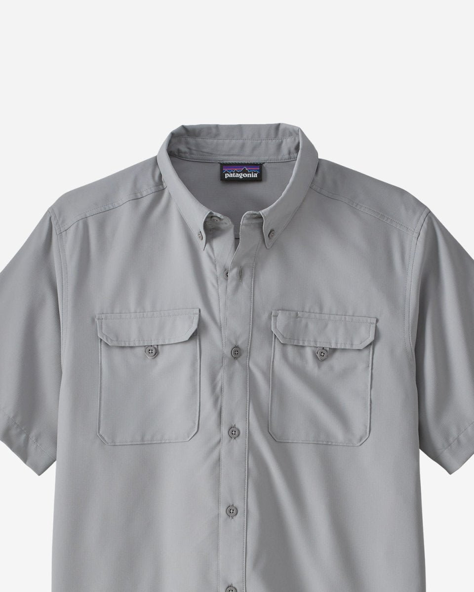 Men's Self Guided Hike Shirt Short Sleeve - Salt Grey - Munk Store