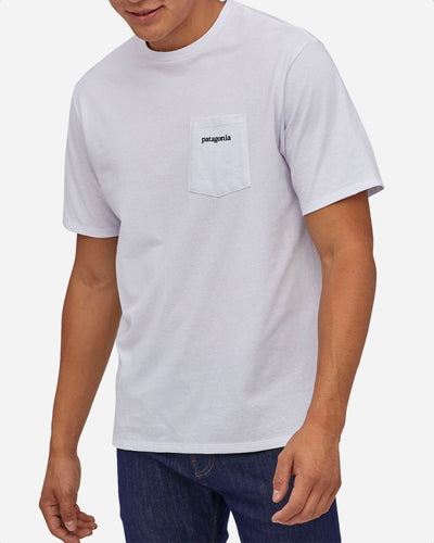 M's Line Logo Ridge Pocket - White - Munk Store