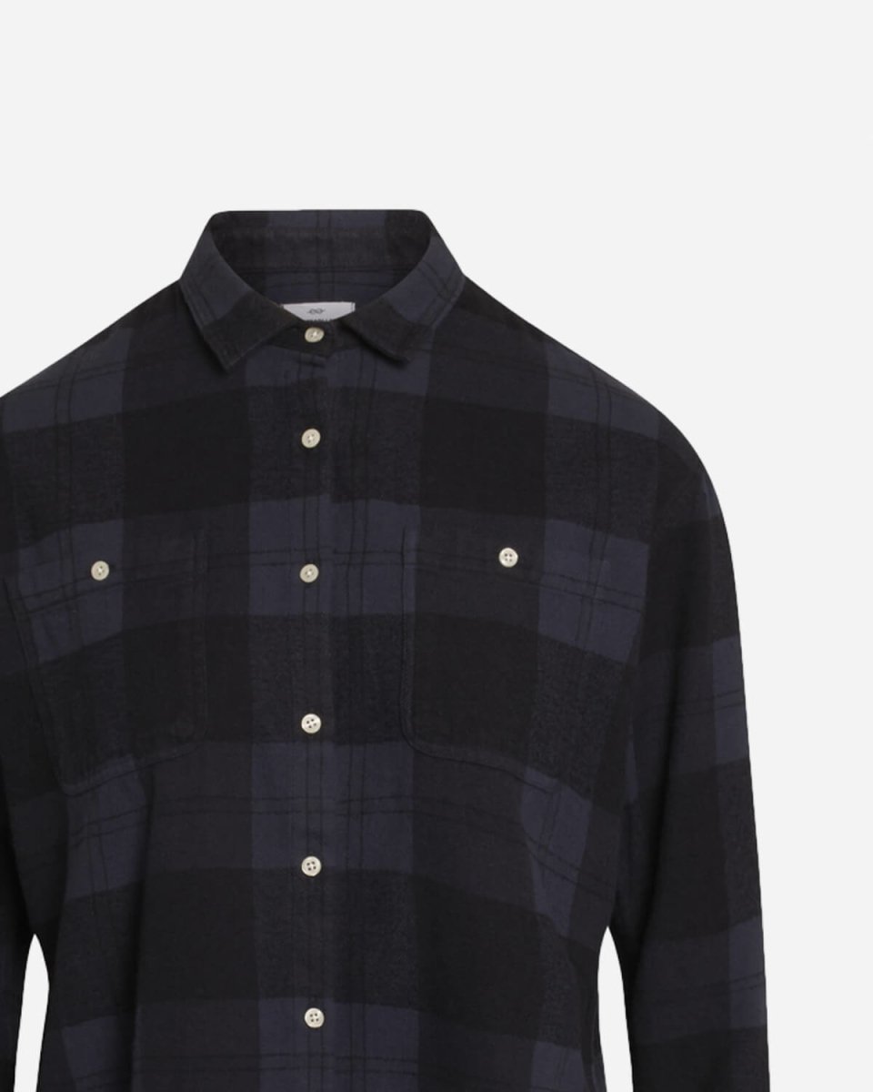 Mynthe Checked Shirt - Navy/black - Munk Store