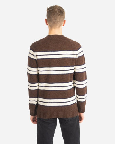 Nathan Stripe 6212 - Brown - Munk Store