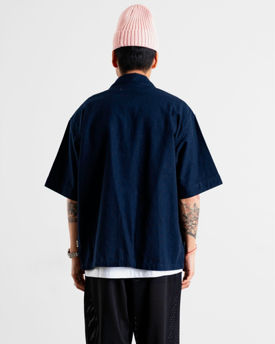 Wang Tiger Shirt - Navy