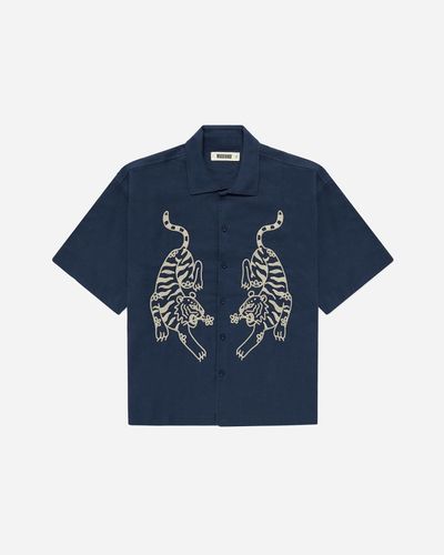 Wang Tiger Shirt - Navy