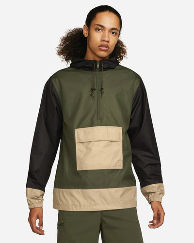 Nike SB Skate Anorak - Cargo Khaki/Black - Munk Store