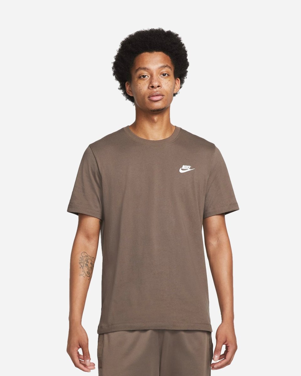 Nike Sportswear Club T-shirt - Ironstone/White - Munk Store