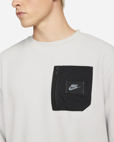 Nike Sportswear Therma-FIT Fleece - Light Iron Ore/Black - Munk Store