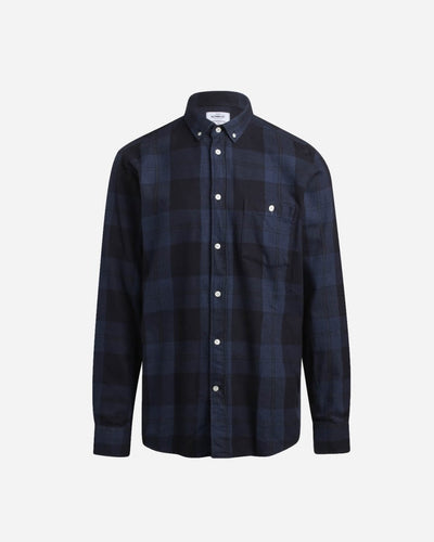 Nikolaj Shirt - Navy/black - Munk Store