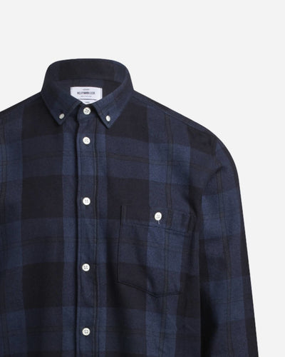 Nikolaj Shirt - Navy/black - Munk Store