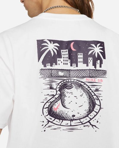 NK SB Tee Midnight - White - Munk Store