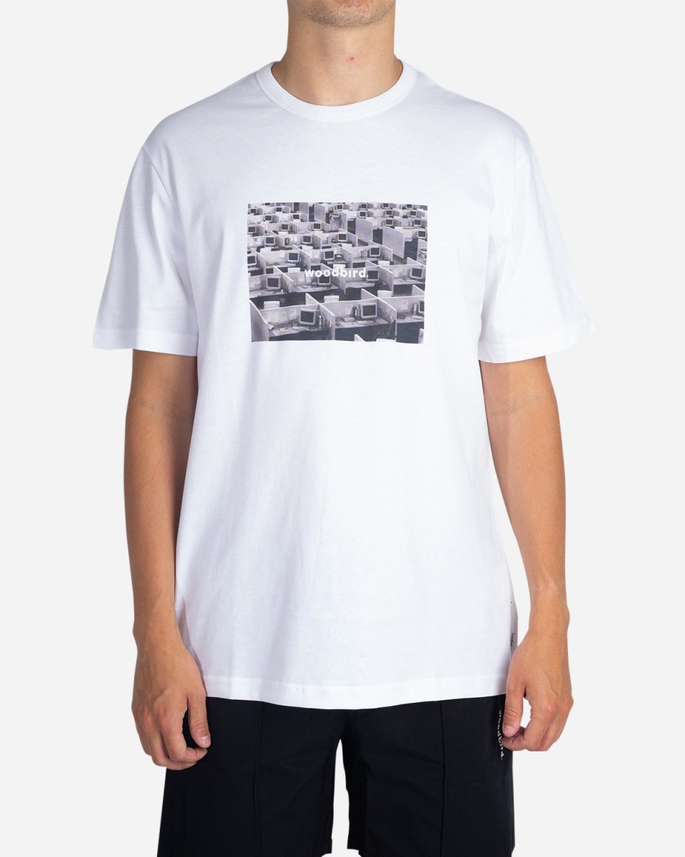 Office Tee - White - Munk Store