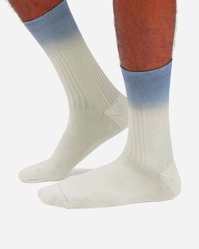 All-Day Sock M - Undyed White/Lavender