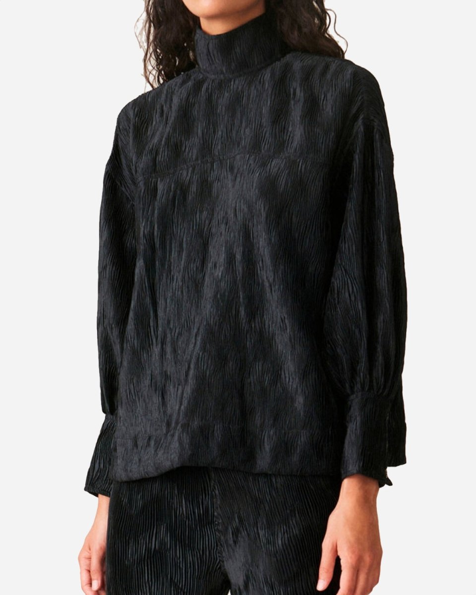 Oversized Blouse - Black - Munk Store