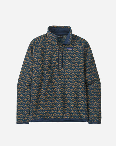 M's Better Sweater 1/4 Zip - Mountain Peak/New Navy