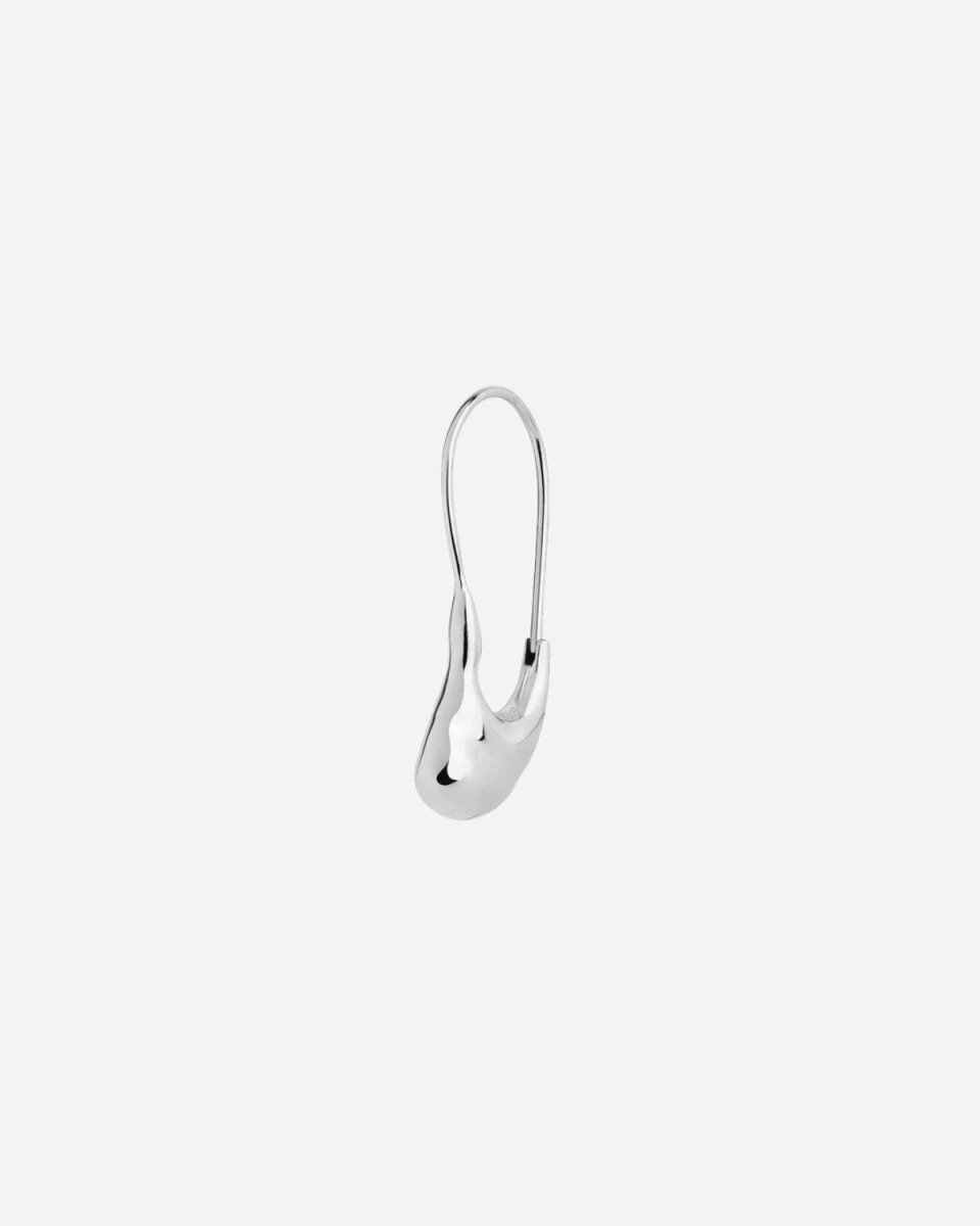 Pebble Mini Earring - Silver - Munk Store