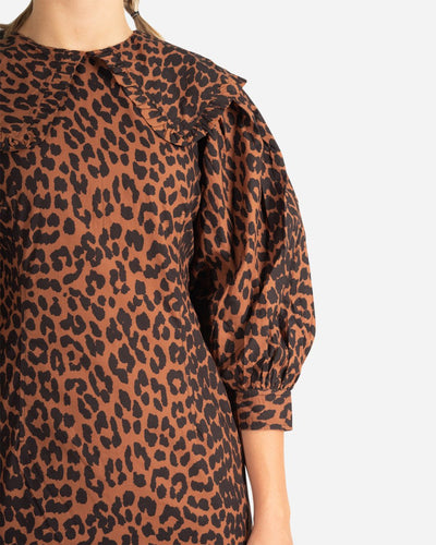 Printed Cotton Poplin - Toffee - Munk Store