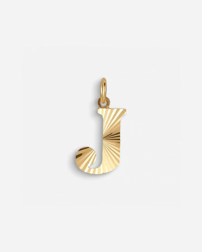 Reflection Letter pendant - Gold - Munk Store