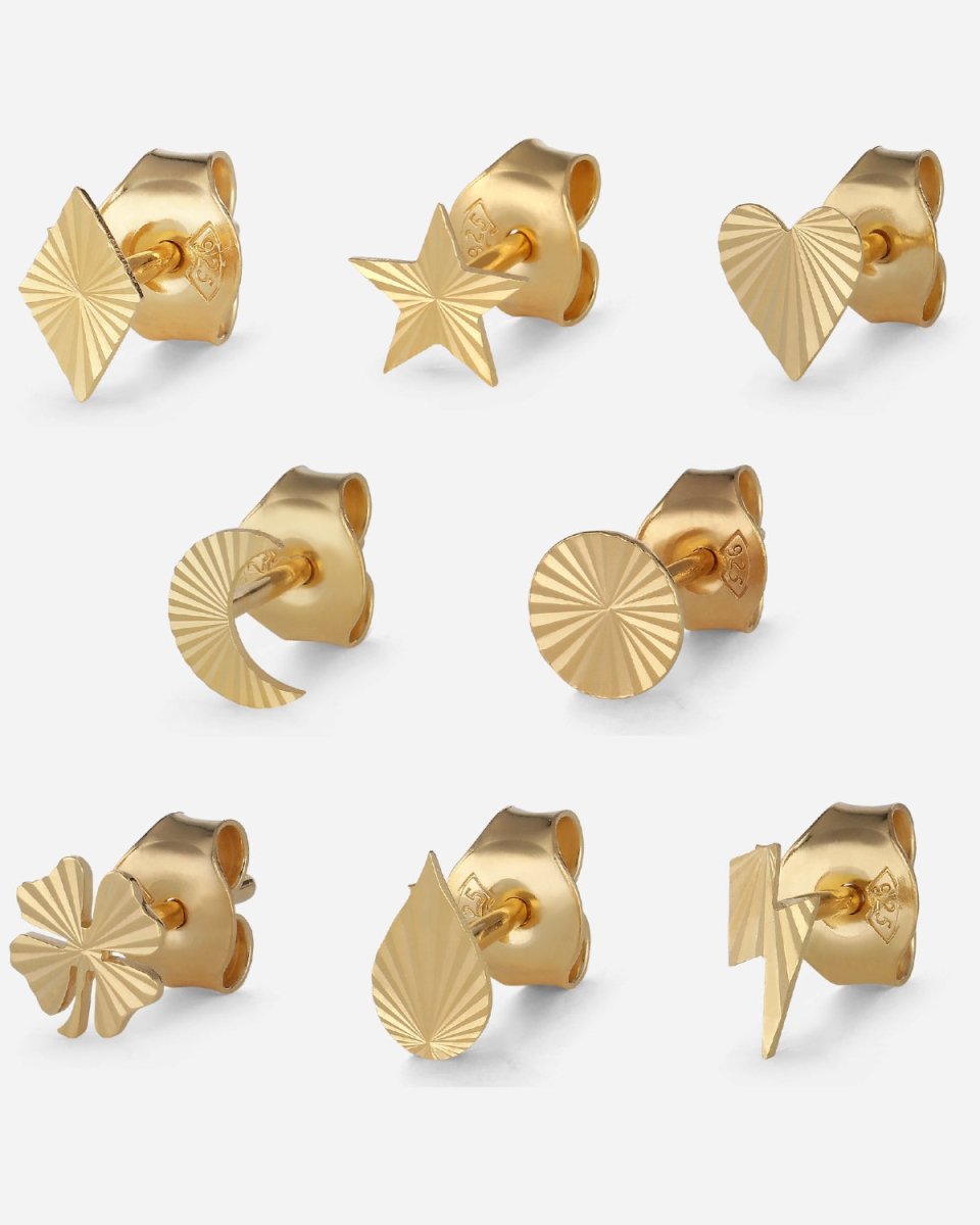 Reflection Stud - Guld - Munk Store