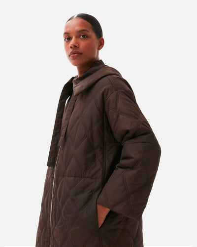 Ripstop Quilt Coat - Mole - Munk Store