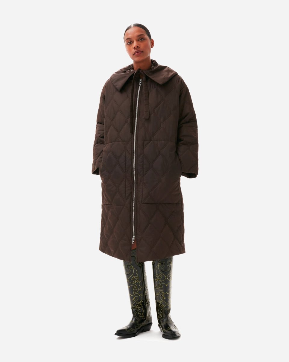 Ripstop Quilt Coat - Mole - Munk Store